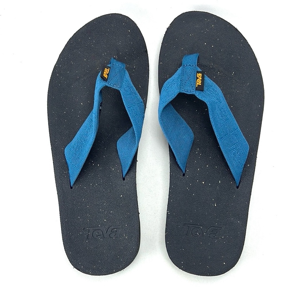 NEW Teva Black and Teal Sandals - Picture 4 of 7
